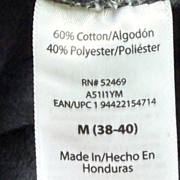 Athletic Works Men's Fleece Dark Gray Sweatshirt M (38-40) Moisture Wicking NWT - Picture 8 of 10